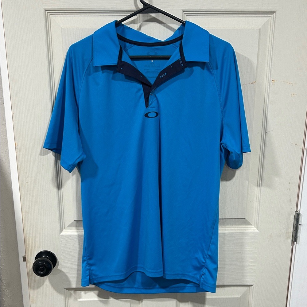 Oakley Blue Men's Polo Shirt